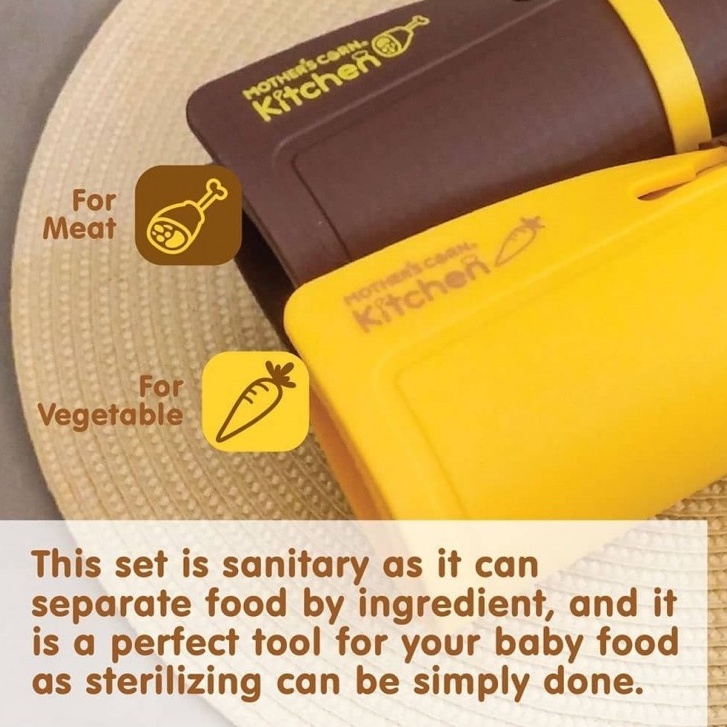 Mother's Corn Silicone Cutting Board / Talenan Sillicone / Mothers Corn Silikon Talenan