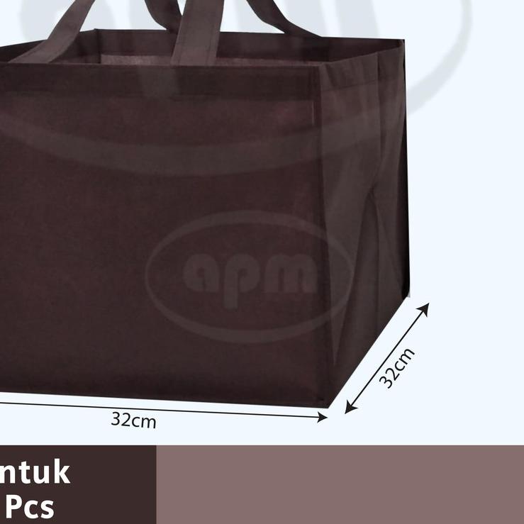 

♧ Tas Spunbond Kotak Ukuran 32X32X30 (Tas Jahit) ◄