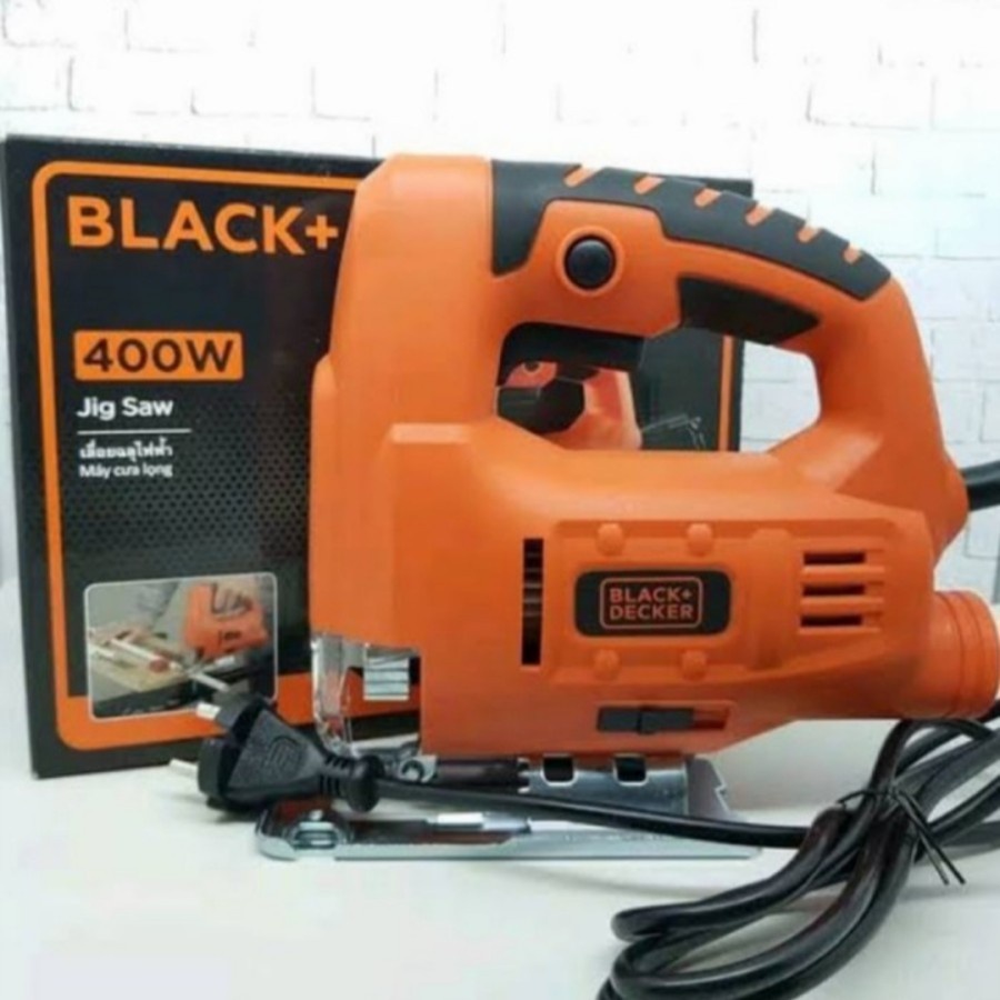 Black Decker Jigsaw JS20 Variable Speed Mesin Gergaji Ukir JS 20