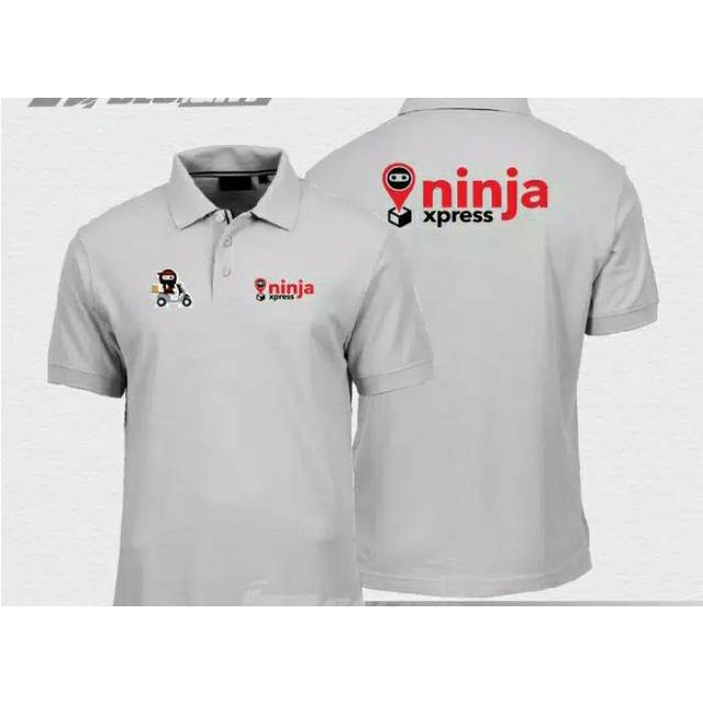 POLOSHIRT / KAOS POLO NINJA XPRESS / BAJU POLO DISTRO NINJA XPRESS MURAH