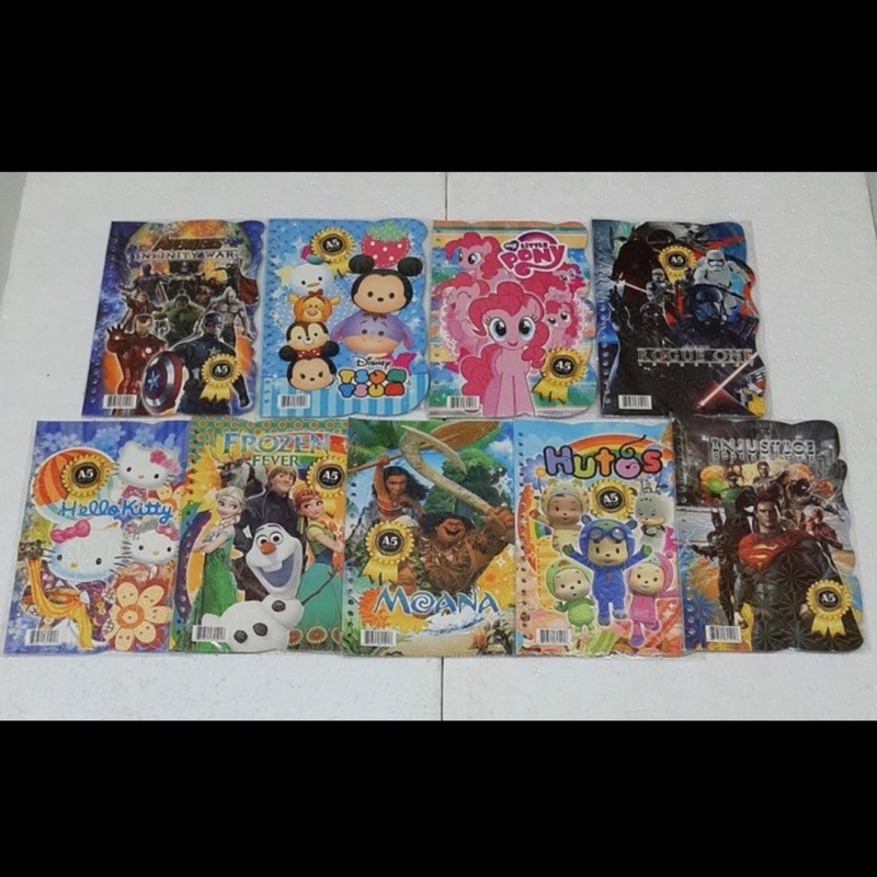 

LOOSE LEAF /ISI FILE BINDER HOLOGRAM/UKURAN A5 /KARAKTER CEWEK DAN COWOK