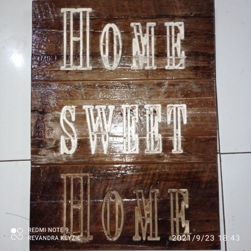 Jual hiasan dinding kayu jati | Shopee Indonesia