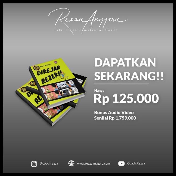 

COD BUKU REZZA ANGGARA : DIKEJAR REZEKI (BANYAK BONUS) COD