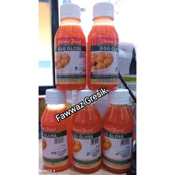 Egg Gloss 140gr | Pengganti Kuning Telur | Prims Food | Pengkilap Kue | Olesan Nastar