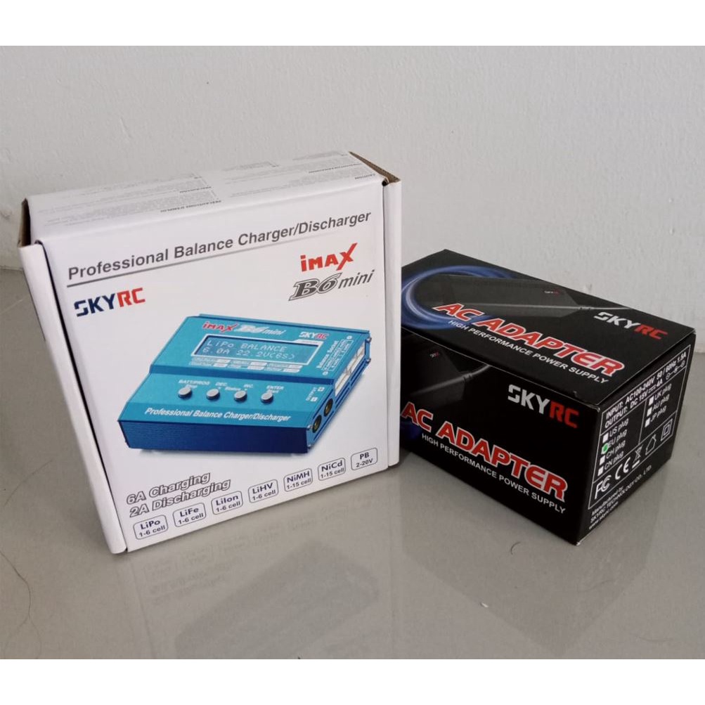 Charger baterai SKYRC imax b6 mini Original lipo lithium  aki nicd nimh dll