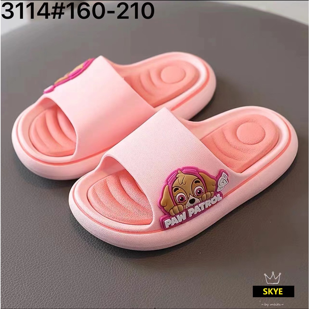 PAW PATROL SLIP ON SANDAL KIDS / sendal anak karet rubber / Sandal Anak / Sendal Anak / Sandal Karet Anak / Sandal Baim Anak / N0 Crocs Anak / Paw Patrol Sandal / Sandal Paw Patrol / Sendal Paw Patrol / Sandal Karakter Anak / Paw Patrol Anak / Paw Patrol