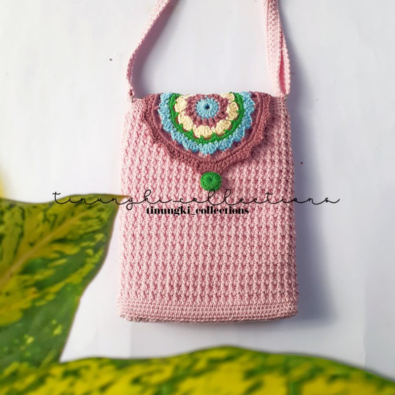 Tas Rajut Selempang | PRE-ORDER | Tas rajut simple