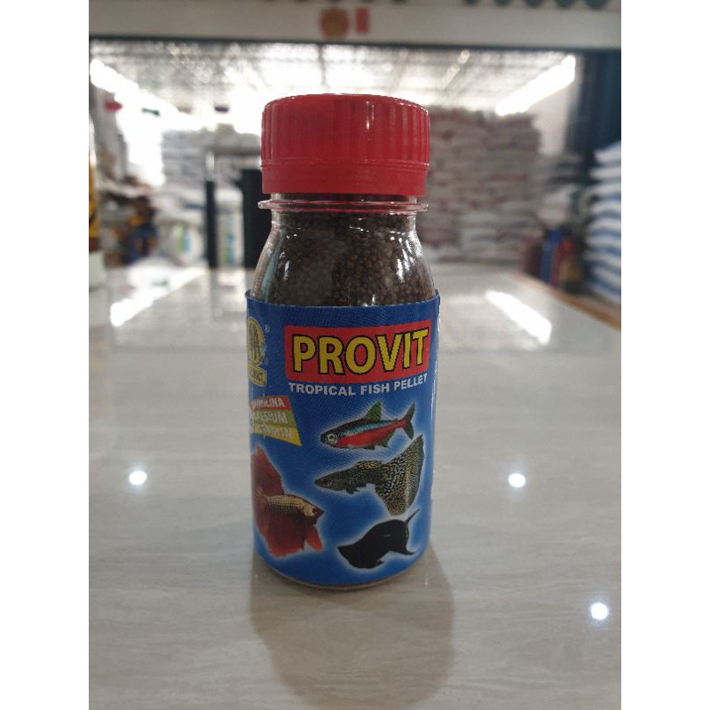 Provit Untuk Pakan Ikan Tropical / Tropical Fish Pellet