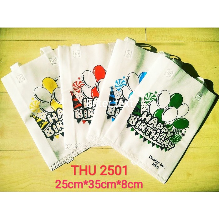 

NEW Tas ulang tahun anak tebal 25x30 new - 2502, Kuning