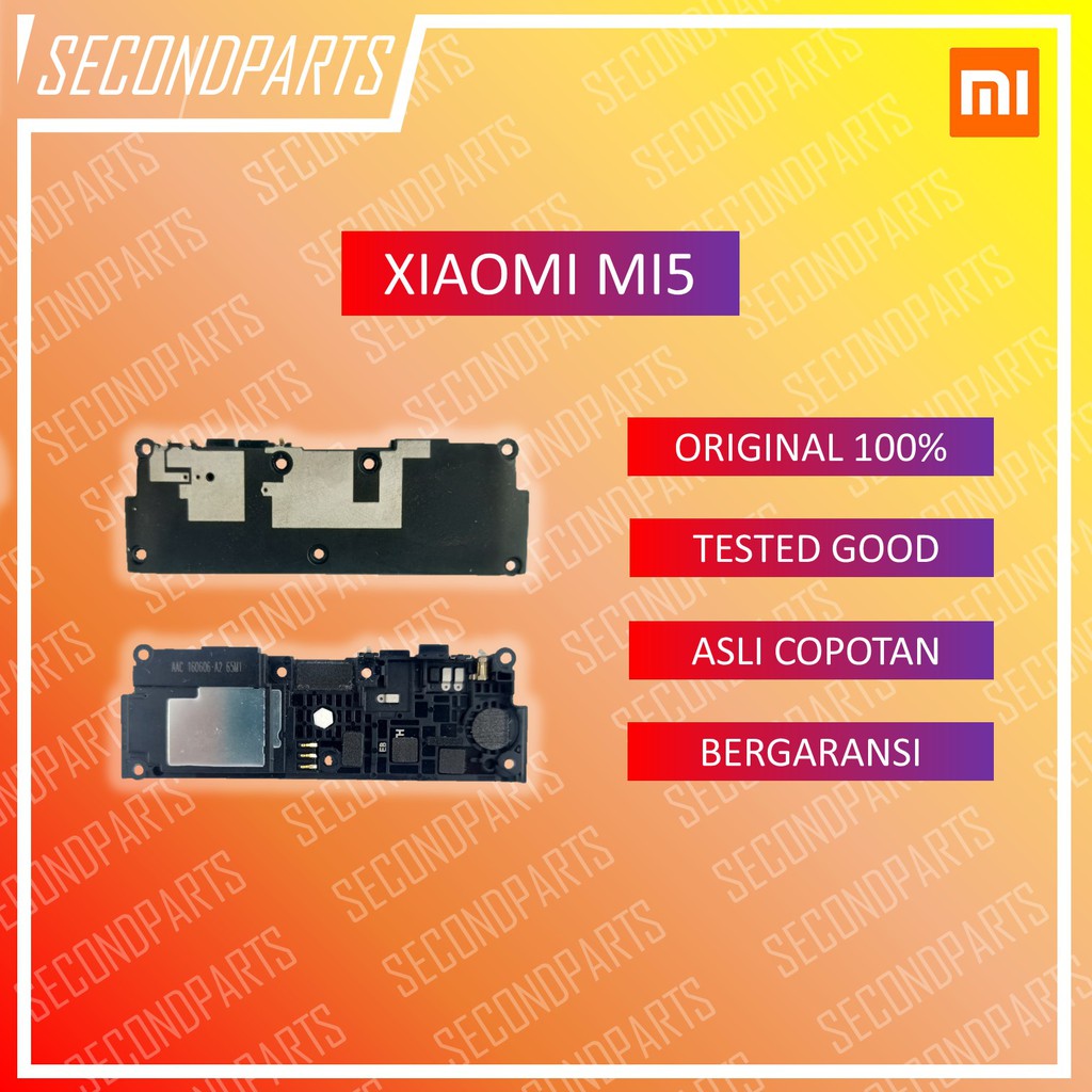 SPEAKER MUSIC BUZZER SUARA XIAOMI MI5 / MI 5 PRIME ORIGINAL COPOTAN