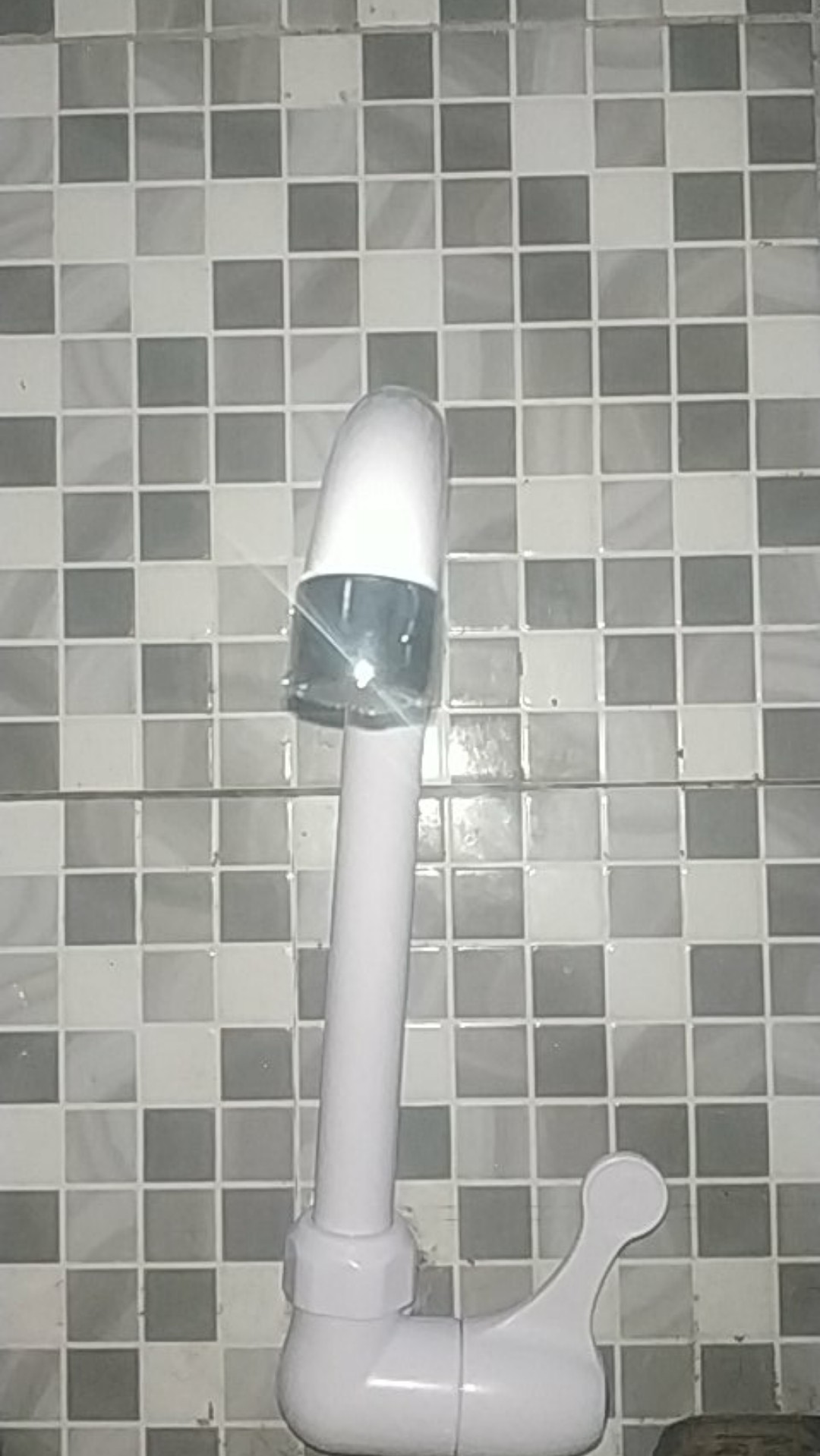 Kran Air Angsa Soligen Plastik Pvc Engkol -keran Air  Bagus Murah - Kran Bak Cuci Piring - Keran Bak