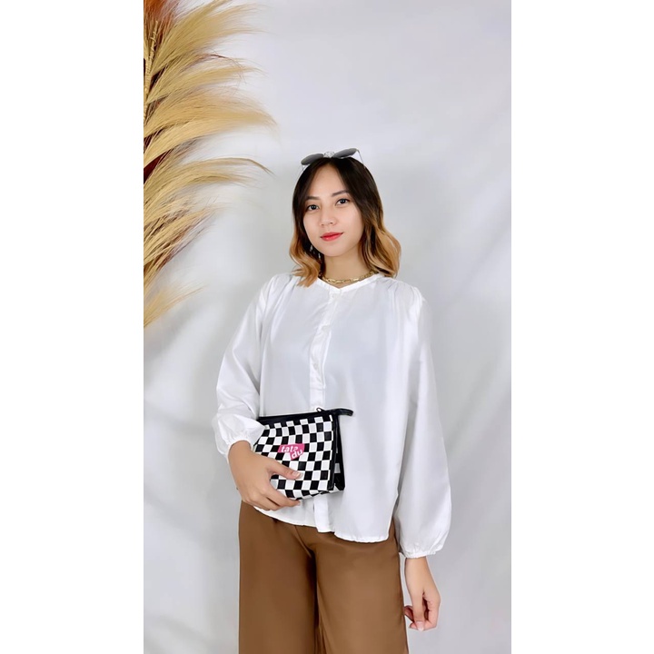 RX Fashion -  Loise Blouse Twistcone / Blouse Wanita -BN