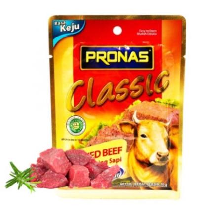

Pasti Laris Pronas Corned Beef Cheese Sachet 50gr x 3 Pcs;