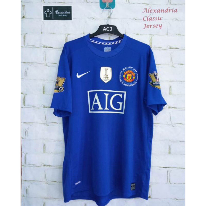 Jersey retro Manchester United Thrid 2008/09 nns Ronaldo