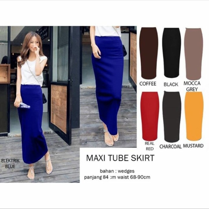 MAXI TUBE SKIRT / ROK SPAN SCUBA