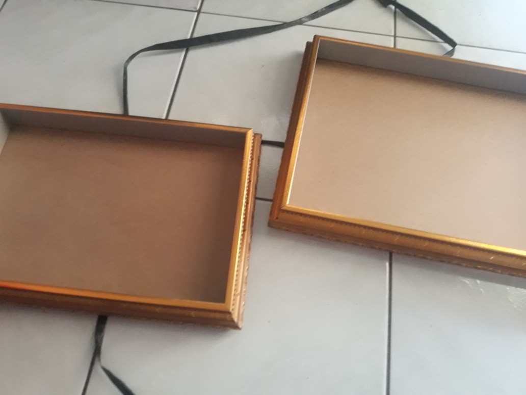 [po-b . Acrylic Box Gosend Grab] 1 Set = 2 Pcs Nampan Kotak Akrilik Baki Hantaran Seserahan Sangjit