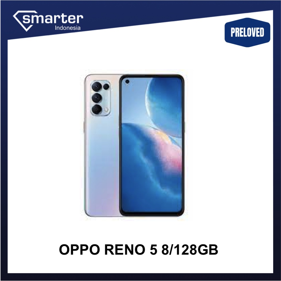 OPPO Reno 5 8 / 128GB Reno5 128 GB Preloved Second Bekas Seken Original