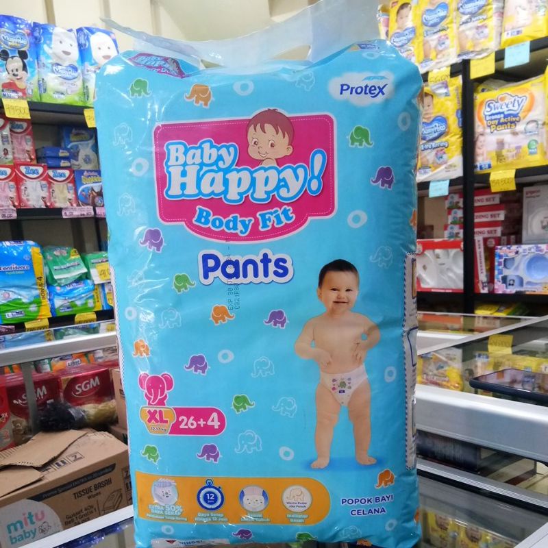 BABY HAPPY BODY FITS PANTS M34,L30,XL26,XXL24