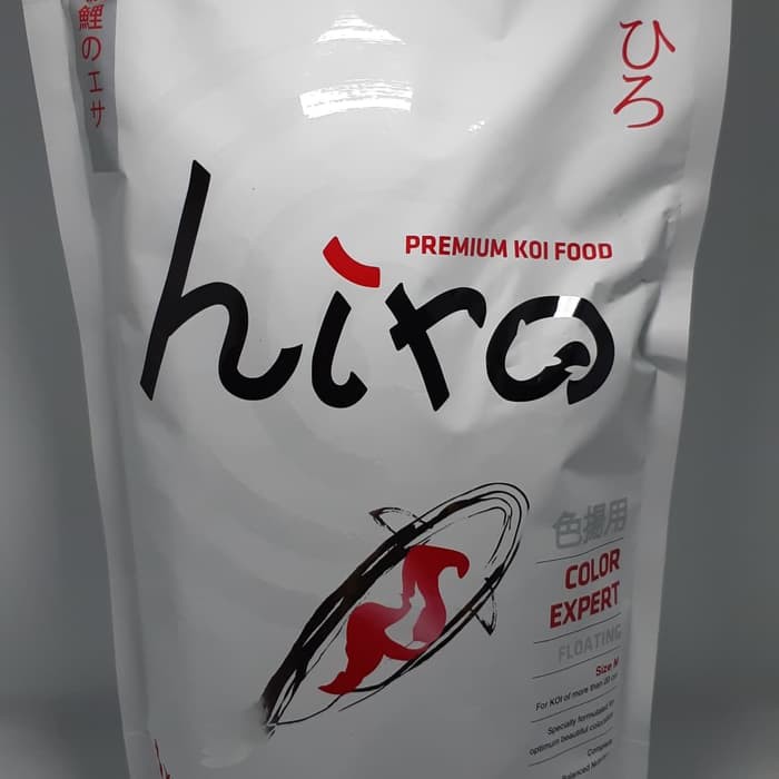 HIRO Color Expert 1kg Makanan Pakan Pelet Ikan Koi Premium CP Pet Food