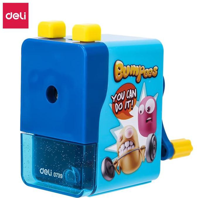 

GRATIS ONGKIR Deli E0739 School Rotary Sharpener/Rautan Meja-Rotary - Biru DR352