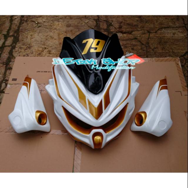 Topeng nmax predator / Topeng nmax modifikasi predator
