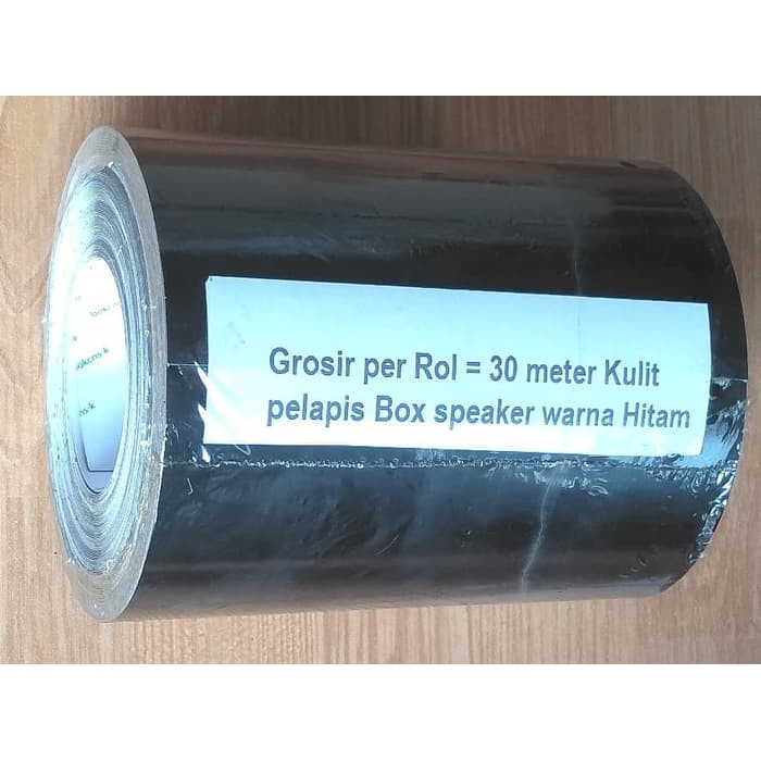 Grosir Per Rol 30 Meter Kulit Pelapis Box Speaker Warna Hitam Shopee Indonesia