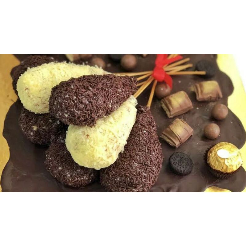 

Donat Kampung/Donat Jadul/Donat Paha Ayam Coklat