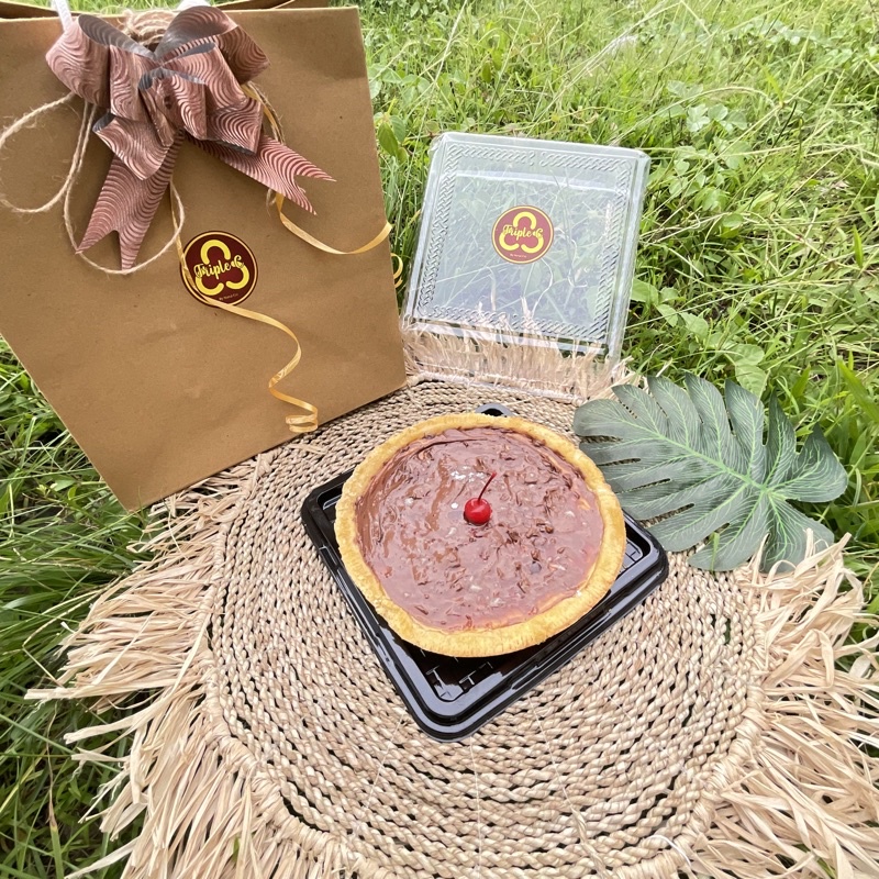 

Pie Susu topping Nutella