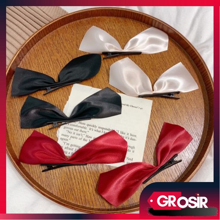 Grosir - F870 Set Jepit Rambut 2 in 1 / Aksesoris Fashion Rambut / Jepit Rambut Korea / Hair Clip