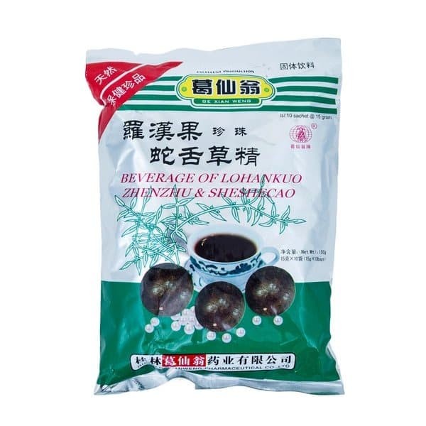 

Beverage Of Lohankuo Zhenzhu & Sheshecao untuk panas dalam