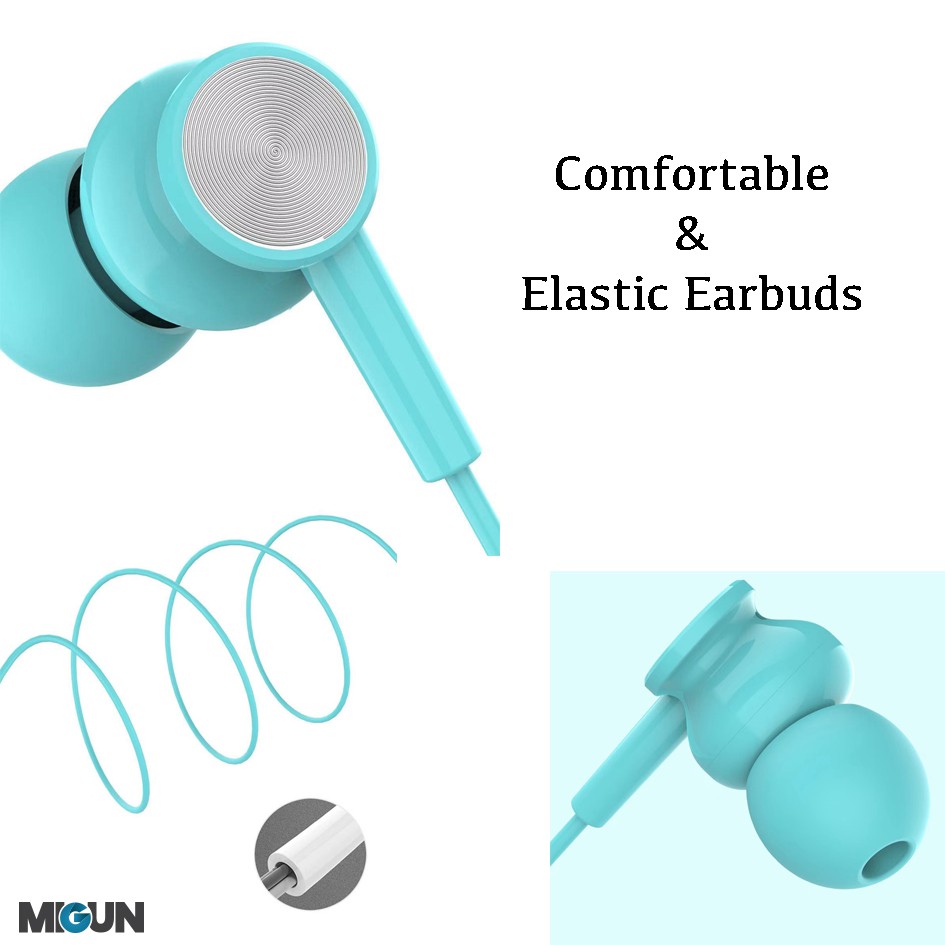 Macaron Cable Earphone Jack - Universal untuk semua type hp