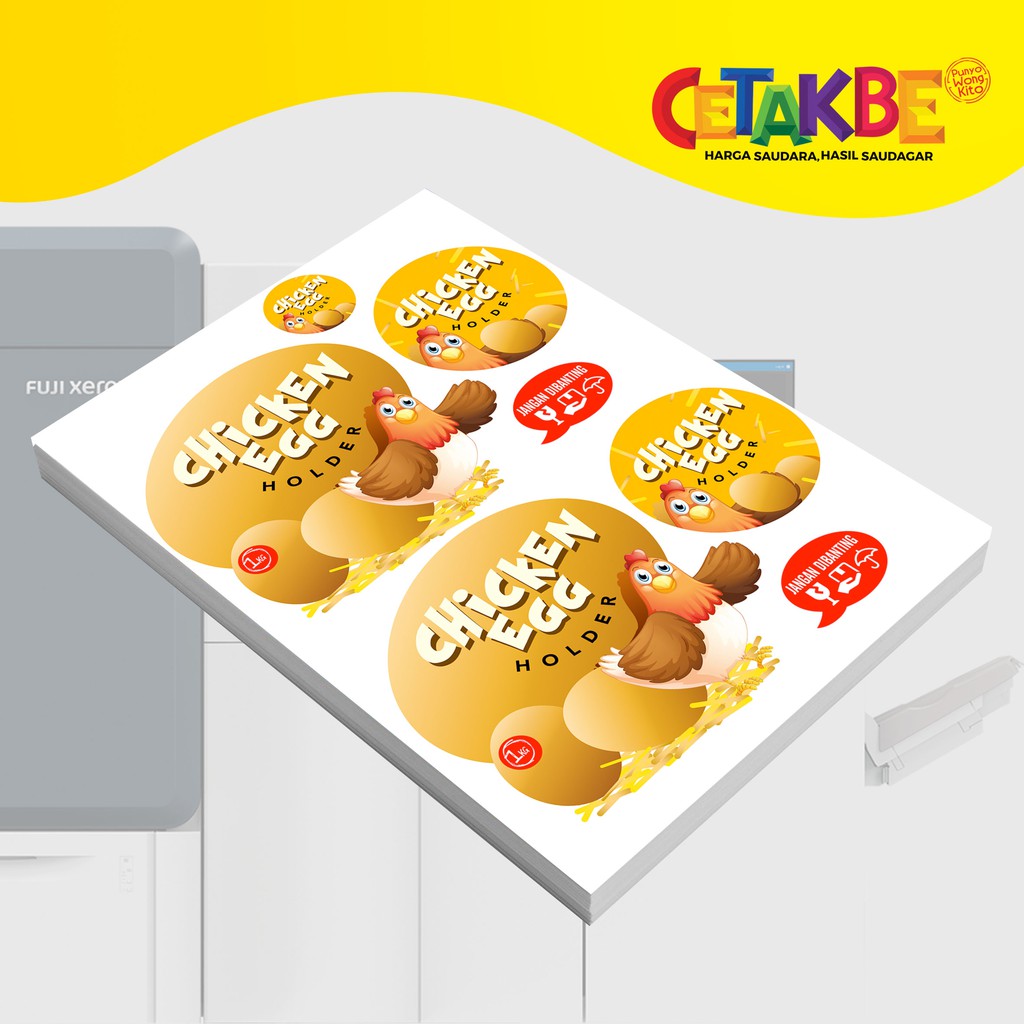 

Cetak Sticker Murah Tanpa Potong (Ukuran A3) DigitalPrinting