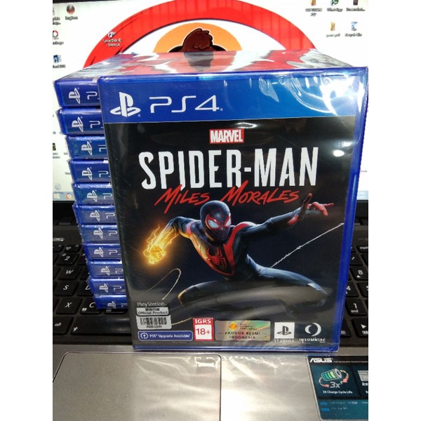 Bd / Kaset Spiderman Miles Morales Ps4 / Spiderman