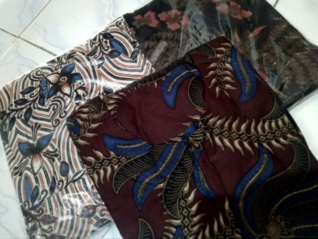 Gamis Batik Terbaru Sopan Ulir