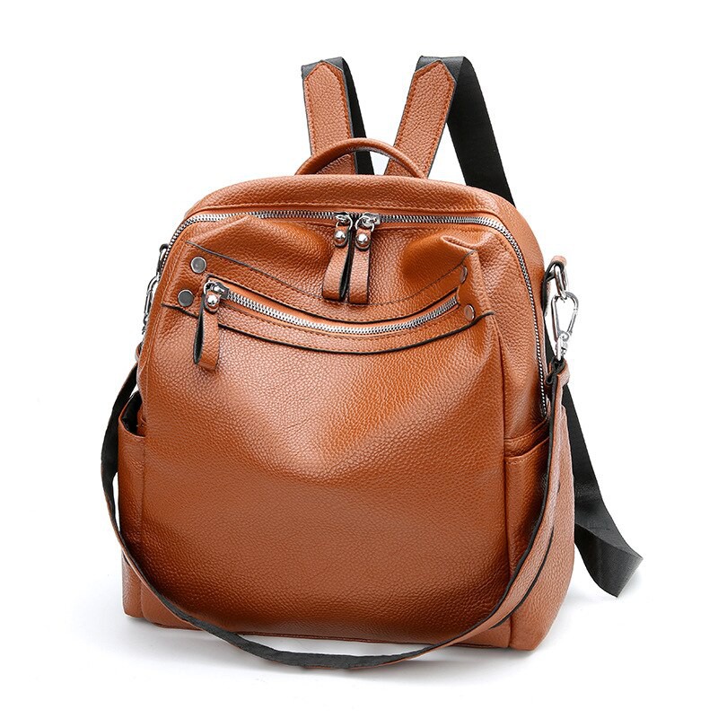 TAS RANSEL MULTIFUNGSI SYLVIE ZIPPER MARSHA Korean College Backpack BY ARISTA