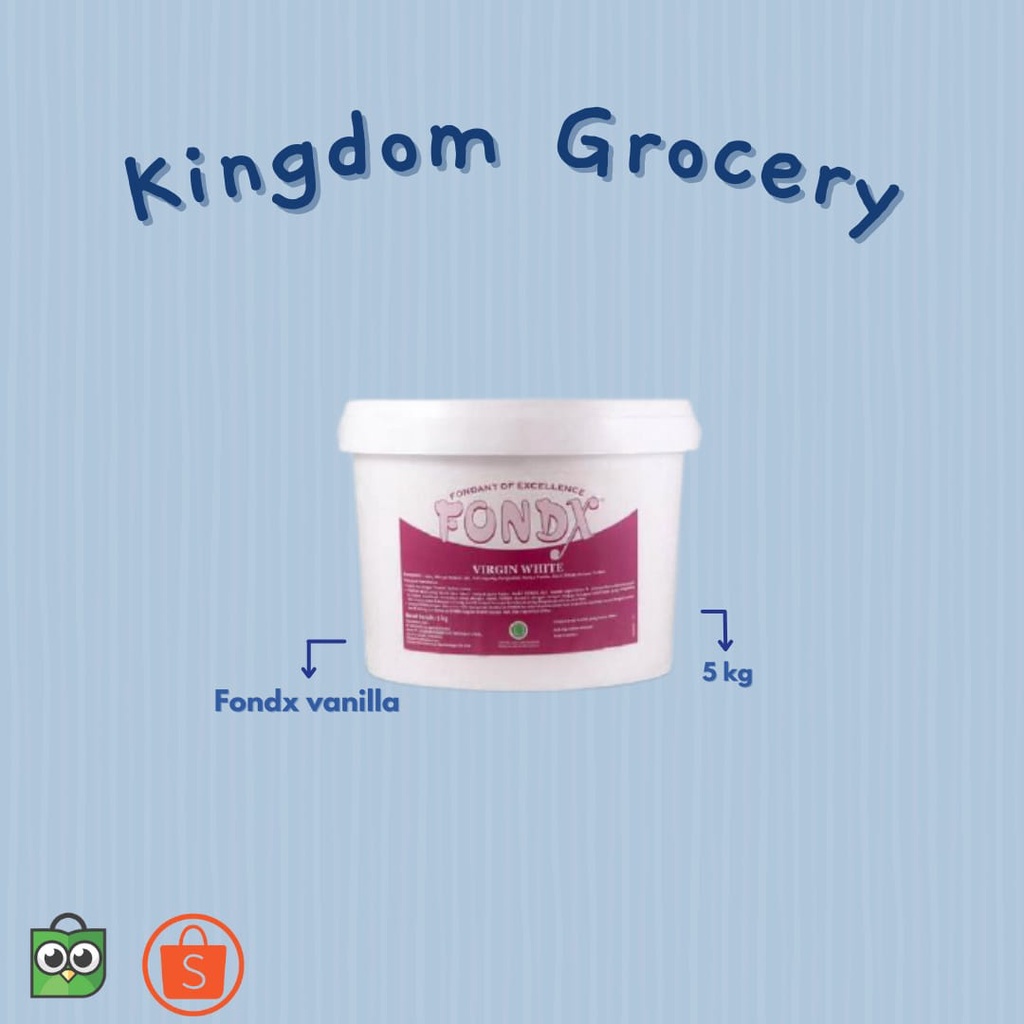 

Fondx Fondant Vanilla 5kg
