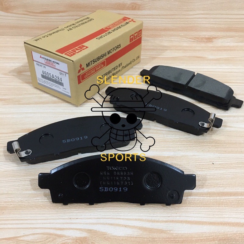 BRAKE PAD TRITON - BRAKE DISC PAD PAJERO - KAMPAS REM DEPAN TRITON PAJERO