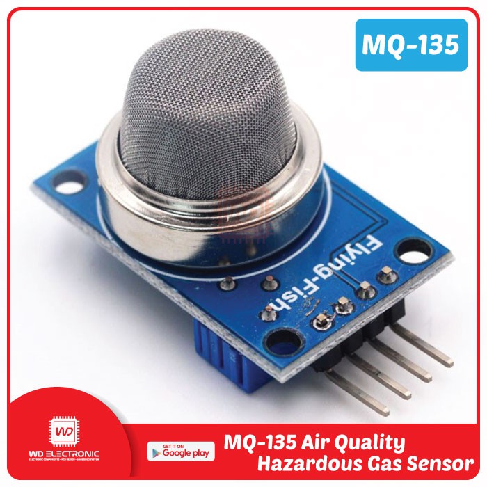 MQ135 MQ-135 AIR QUALITY &amp; HAZARDOUS GAS SENSOR MODULE