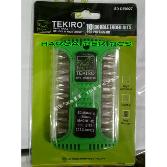 Mata Obeng Angin PH2 x 65mm Tekiro (Harga Per Pcs)