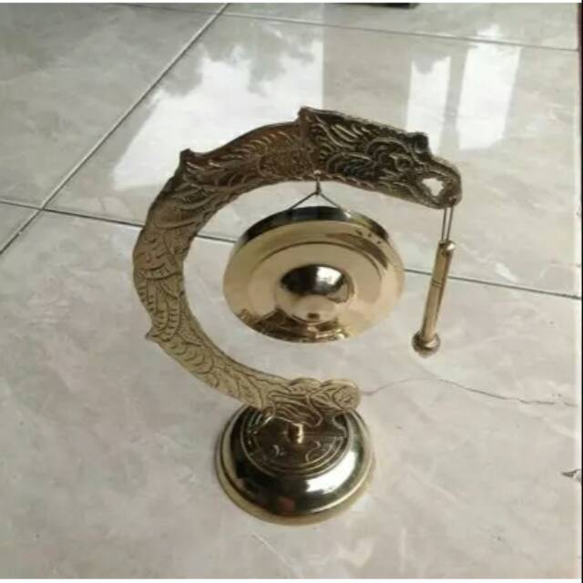 Gong cantuk antik motif kecil