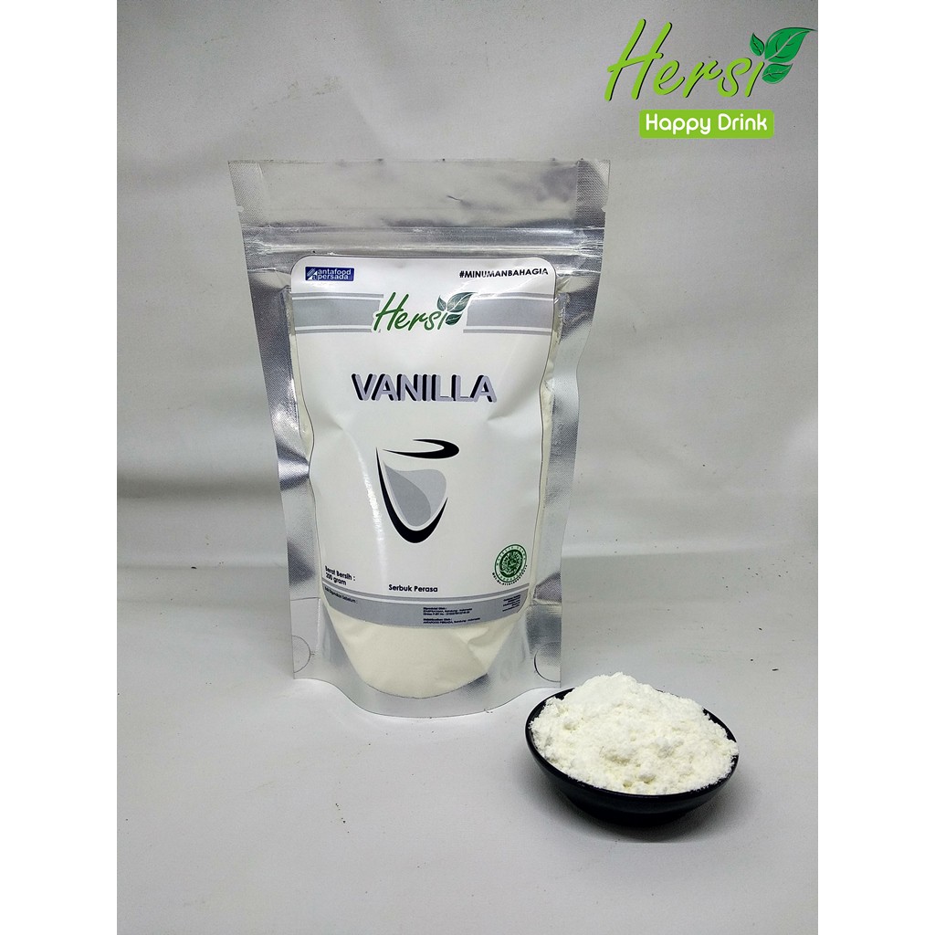

HERSI BUBUK MINUMAN / POWDER RASA VANILLA 200GR