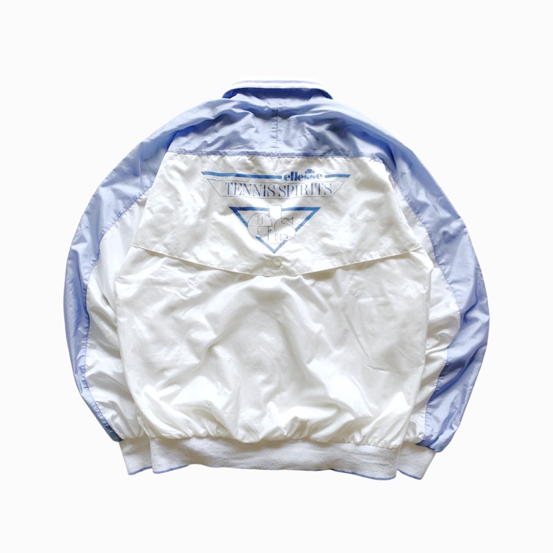vintage ellesse tennis spirits windbreaker jacket - thrift