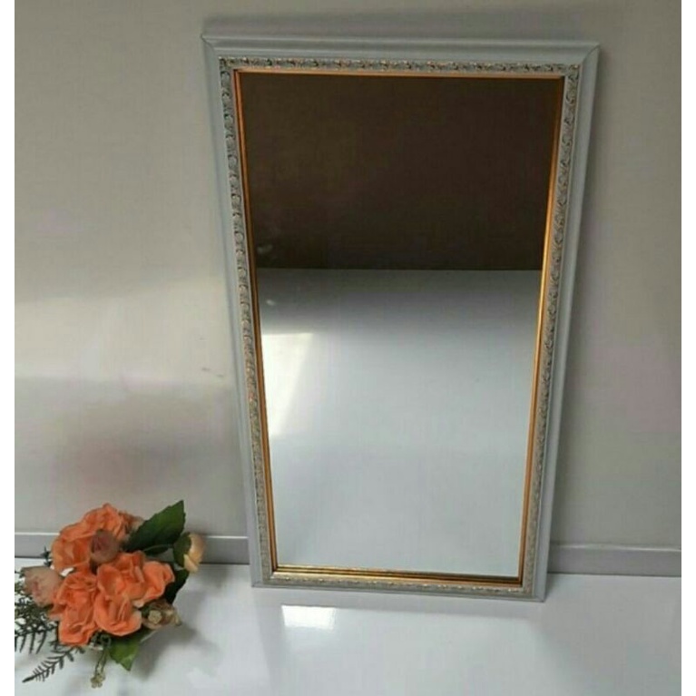 (Cod) CERMIN RIAS/CERMIN DINDING/UKURAN FUL BINGKAIi(33×65)-1