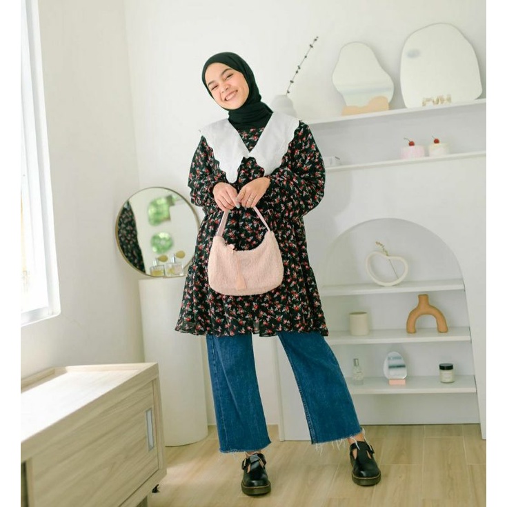 Prewash Ayla Tunik Malika/Preloved Haidee Orlin/Preloved Tunik/Preloved Midi dress/Preloved Dress/Pr