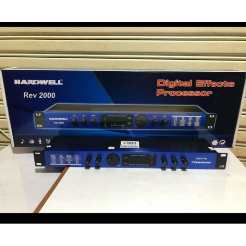 Effect/efek vocal hardwell Rev 2000 original