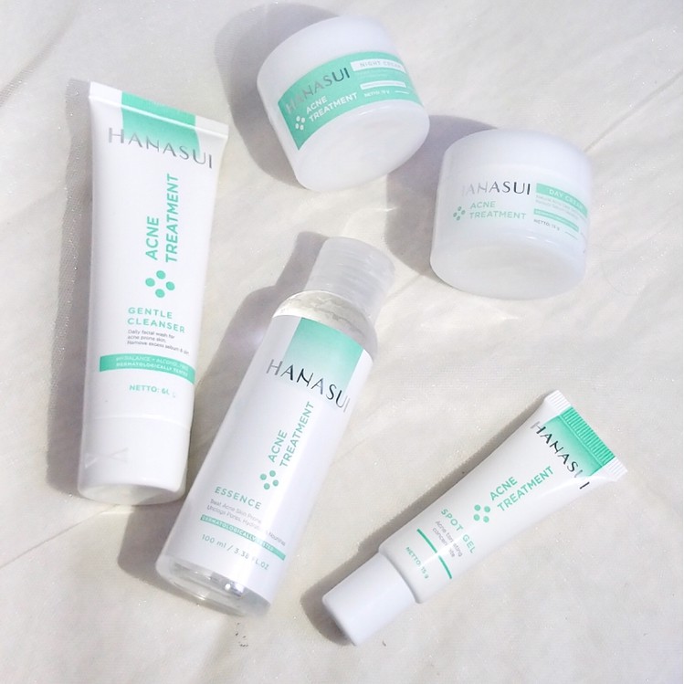 ★ BB ★ HANASUI Acne Treatment Day Cream - Night Cream - Toner - Cleanser - Spot Gel - Skin Care