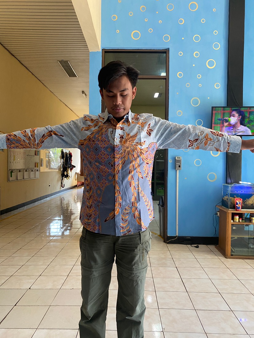 Kemeja Panjang Aksa Batik Henry Honey