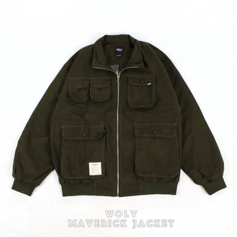 JAKET PRIA VINTAGE MAVERICK ORIGINAL WOLV - DYC STORE