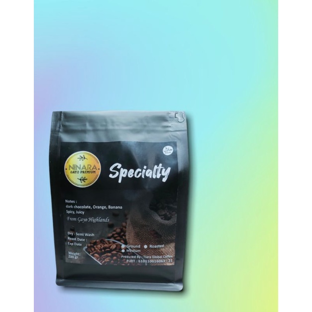 

Arabica Specialty Gayo/Arabica Gayo 200gr