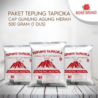 

500g Tepung tapioka cap gunung agung